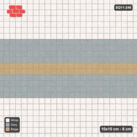 Interlock (Pasco) 10x10 cm · SQ11-246 · Feature Band in Kerb Frame
