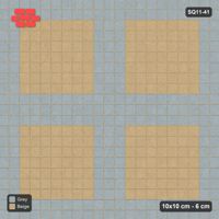 Interlock (Pasco) 10x10 cm · SQ11-41 · Cross Panels with Border