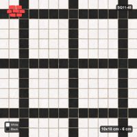 Interlock (Pasco) 10x10 cm · SQ11-45 · Windowpane Grid