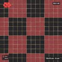 Interlock (Pasco) 10x10 cm · SQ11-65 · Four-Unit Block Checkerboard