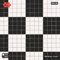 Interlock (Pasco) 10x10 cm · SQ11-66 · Four-Unit Block Checkerboard