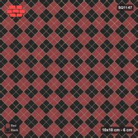 Interlock (Pasco) 10x10 cm · SQ11-67 · Diagonal Checkerboard