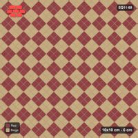 Interlock (Pasco) 10x10 cm · SQ11-68 · Diagonal Checkerboard