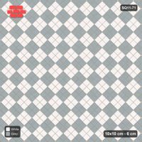 Interlock (Pasco) 10x10 cm · SQ11-71 · Diagonal Checkerboard