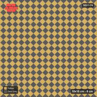 Interlock (Pasco) 10x10 cm · SQ11-74 · Fine Diagonal Checkerboard