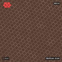 Interlock (Pasco) 10x10 cm · SQ11-8 · Diagonal Running Bond