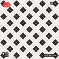 Interlock (Pasco) 10x10 cm · SQ11-81 · Harlequin Diamonds