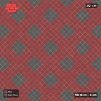 Interlock (Pasco) 10x10 cm · SQ11-85 · Harlequin Diamonds