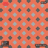Interlock (Pasco) 10x10 cm · SQ11-90 · Two-Tone Harlequin Diamonds