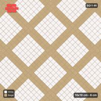 Interlock (Pasco) 10x10 cm · SQ11-95 · Diagonal Plaza Grid