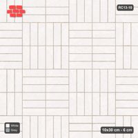 Interlock (Pasco) 10x30 cm · RC13-10 · Double basketweave with kerb frame