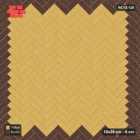 Interlock (Pasco) 10x30 cm · RC13-120 · Herringbone 45 20 cm accent border