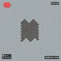 Interlock (Pasco) 10x30 cm · RC13-126 · Herringbone 45 90 cm centre medallion