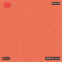 Interlock (Pasco) 10x30 cm · RC13-142 · Herringbone 45 solid with Kerb 54H frame