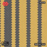 Interlock (Pasco) 10x30 cm · RC13-146 · Herringbone 45 30 cm colour columns