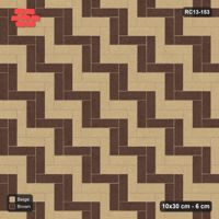 Interlock (Pasco) 10x30 cm · RC13-153 · Herringbone 90 30 cm diagonal stair stripes