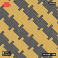 Interlock (Pasco) 10x30 cm · RC13-158 · Herringbone 45 60 cm diagonal stair stripes