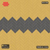 Interlock (Pasco) 10x30 cm · RC13-198 · Herringbone 45 60 cm horizontal feature band