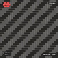 Interlock (Pasco) 10x30 cm · RC13-233 · Herringbone 90 two-tone by orientation