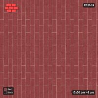 Interlock (Pasco) 10x30 cm · RC13-24 · Vertical half-bond with Kerb 30B 20 frame