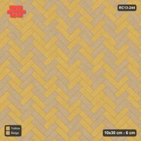 Interlock (Pasco) 10x30 cm · RC13-244 · Herringbone 45 30 cm diagonal stair stripes