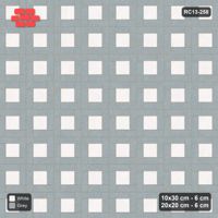 Interlock (Pasco) 10x30 cm · RC13-258 · Pinwheel ACW, Solid Planks + Kerb - Salt & Pepper