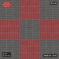 Interlock (Pasco) 10x30 cm · RC13-49 · Alternating plank panels 90 cm