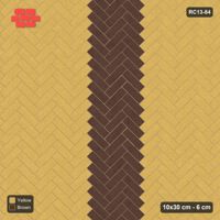 Interlock (Pasco) 10x30 cm · RC13-84 · Herringbone 45 60 cm central zig-zag band
