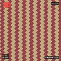 Interlock (Pasco) 20x10 cm · RC21-103 · Herringbone 45, Two-Tone