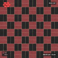 Interlock (Pasco) 20x10 cm · RC21-107 · Basketweave, Chequer Blocks