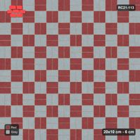 Interlock (Pasco) 20x10 cm · RC21-113 · Double Basketweave, Chequer Groups
