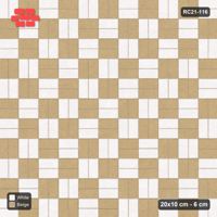 Interlock (Pasco) 20x10 cm · RC21-116 · Double Basketweave, Chequer Groups
