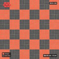 Interlock (Pasco) 20x10 cm · RC21-120 · Basketweave, Large Chequer