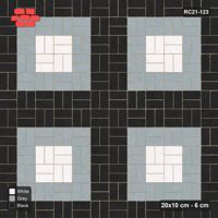 Interlock (Pasco) 20x10 cm · RC21-123 · Basketweave, Medallion Squares