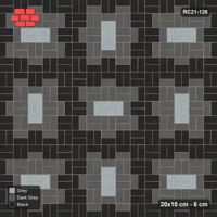 Interlock (Pasco) 20x10 cm · RC21-126 · Basketweave, Medallion Squares