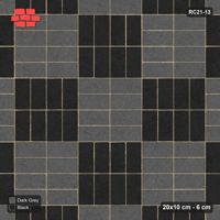 Interlock (Pasco) 20x10 cm · RC21-13 · Double Basketweave Chequer