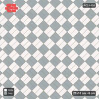Interlock (Pasco) 20x10 cm · RC21-135 · Diagonal Parquet, Chequer