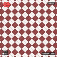 Interlock (Pasco) 20x10 cm · RC21-137 · Diagonal Parquet, Chequer