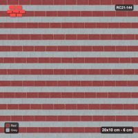Interlock (Pasco) 20x10 cm · RC21-144 · Running Bond 1/3, Alternate Courses