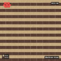 Interlock (Pasco) 20x10 cm · RC21-146 · Running Bond, Alternate Courses