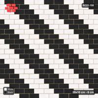 Interlock (Pasco) 20x10 cm · RC21-158 · Running Bond, Diagonal Steps 40