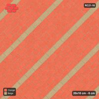 Interlock (Pasco) 20x10 cm · RC21-16 · Running Bond 45 Striped