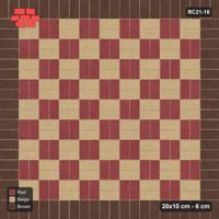 Interlock (Pasco) 20x10 cm · RC21-18 · Basketweave Field, Soldier Border