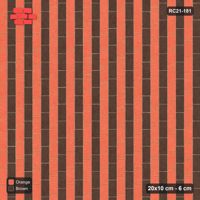 Interlock (Pasco) 20x10 cm · RC21-181 · Vertical Running Bond 1/4, Alternate Courses