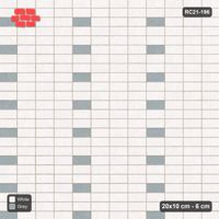 Interlock (Pasco) 20x10 cm · RC21-196 · Stack Bond, Accent Dots
