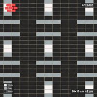 Interlock (Pasco) 20x10 cm · RC21-197 · Stack Bond, Medallion Squares