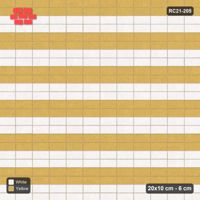 Interlock (Pasco) 20x10 cm · RC21-205 · Stack Bond, Stripes