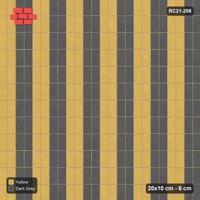 Interlock (Pasco) 20x10 cm · RC21-206 · Vertical Stack Bond, Stripes