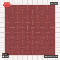 Interlock (Pasco) 20x10 cm · RC21-224 · Basketweave Field, Ivory Soldier Border
