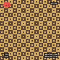 Interlock (Pasco) 20x10 cm · RC21-252 · Pinwheel ACW, 10x10 Centres, Module Chequer - Harvest